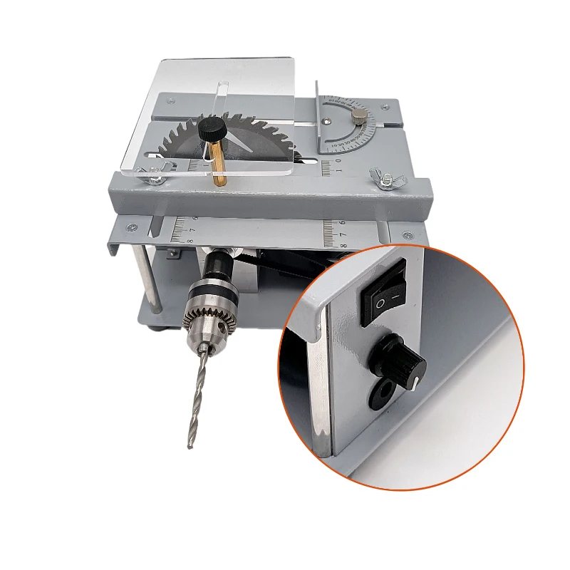 Mini Circular Table Saw Diy Woodworking - 1PC Small and Micro Multi-function Table