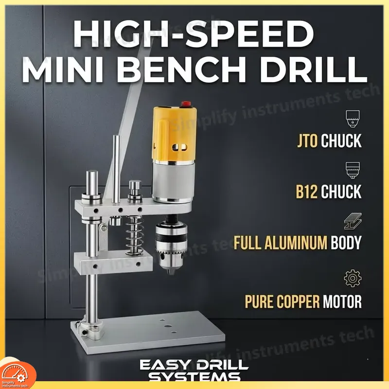 Mini Bench Drill Press Variable Speed - Mini Bench Drill Press 24V Variable