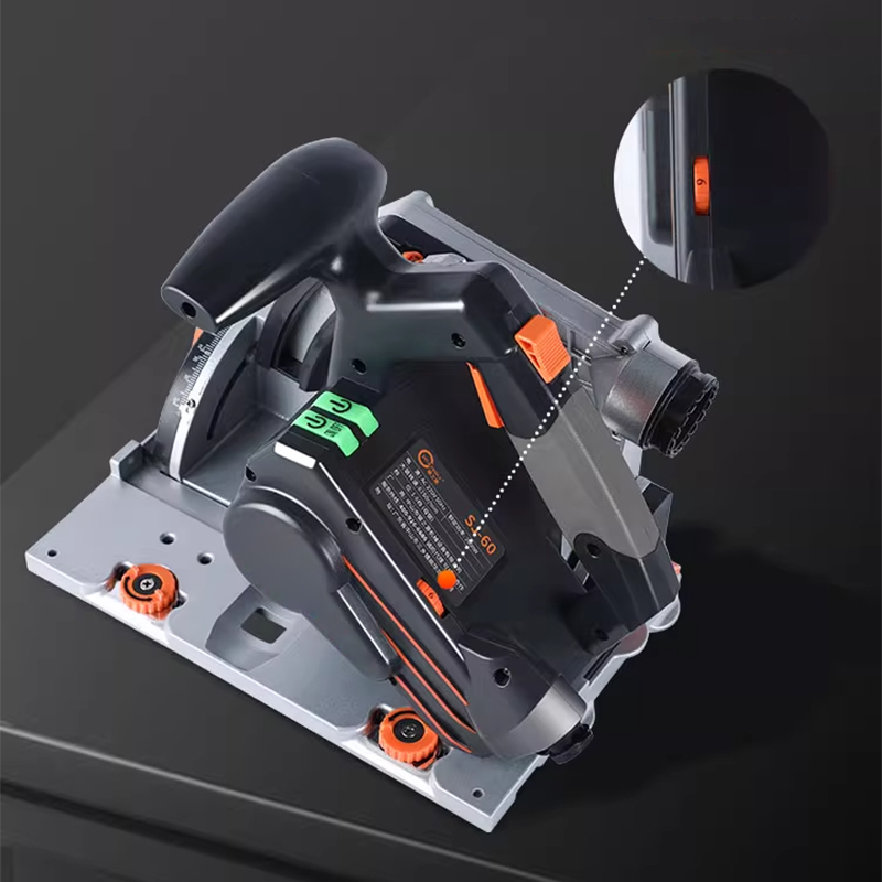 Mini Circular Table Saw Diy Woodworking - SJ-60 Dust-Free Track Saw for Woodworking