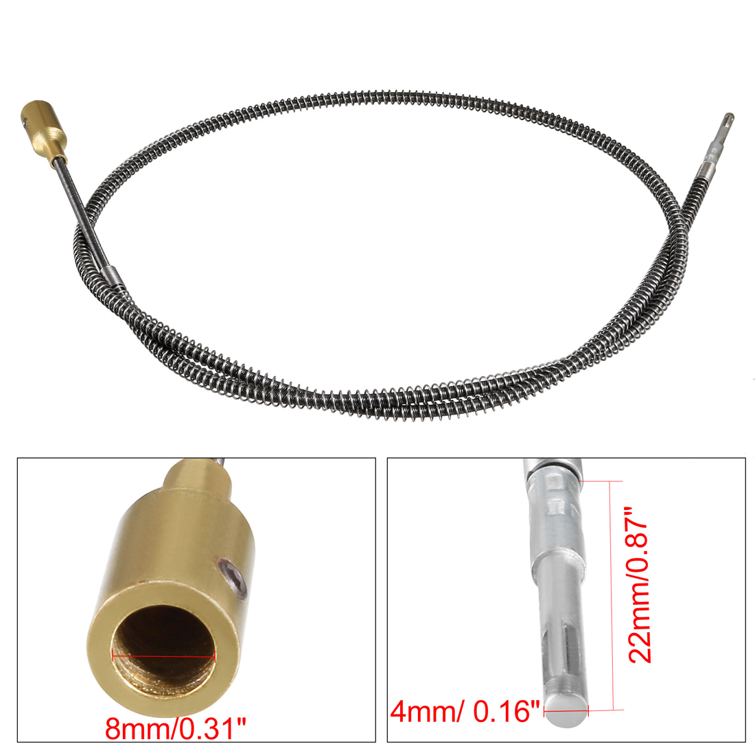 Uxcell Trục Linh Hoạt Xoay Dụn - đánh giá và giá Flexible Shaft Rotary Tool Extension Chuck