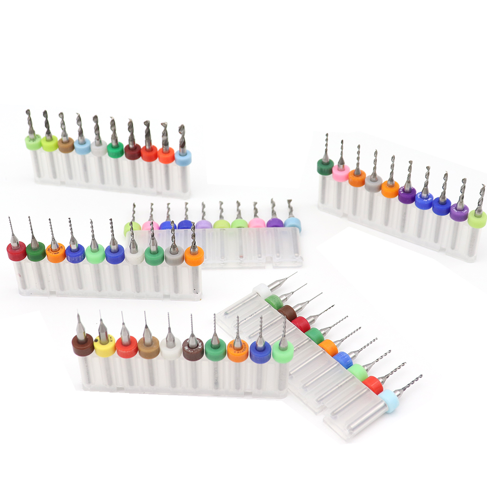 0.3-1.2Mm 0.6-1.5Mm 1.5-2.4Mm  - đánh giá và giá Pcb Micro Carbide Drill Bits 0.3-1.2Mm