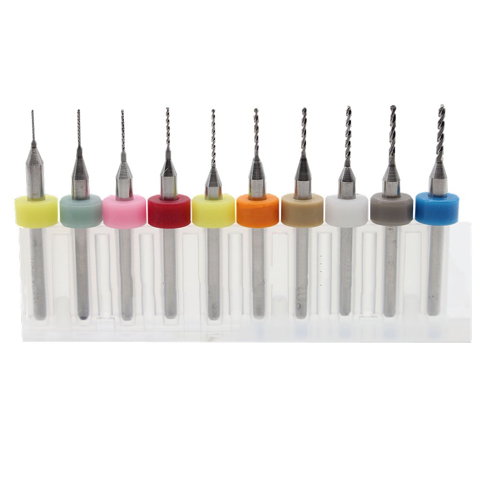 0.3-1.2Mm 0.6-1.5Mm 1.5-2.4Mm  - đánh giá và giá Pcb Micro Carbide Drill Bits 0.3-1.2Mm