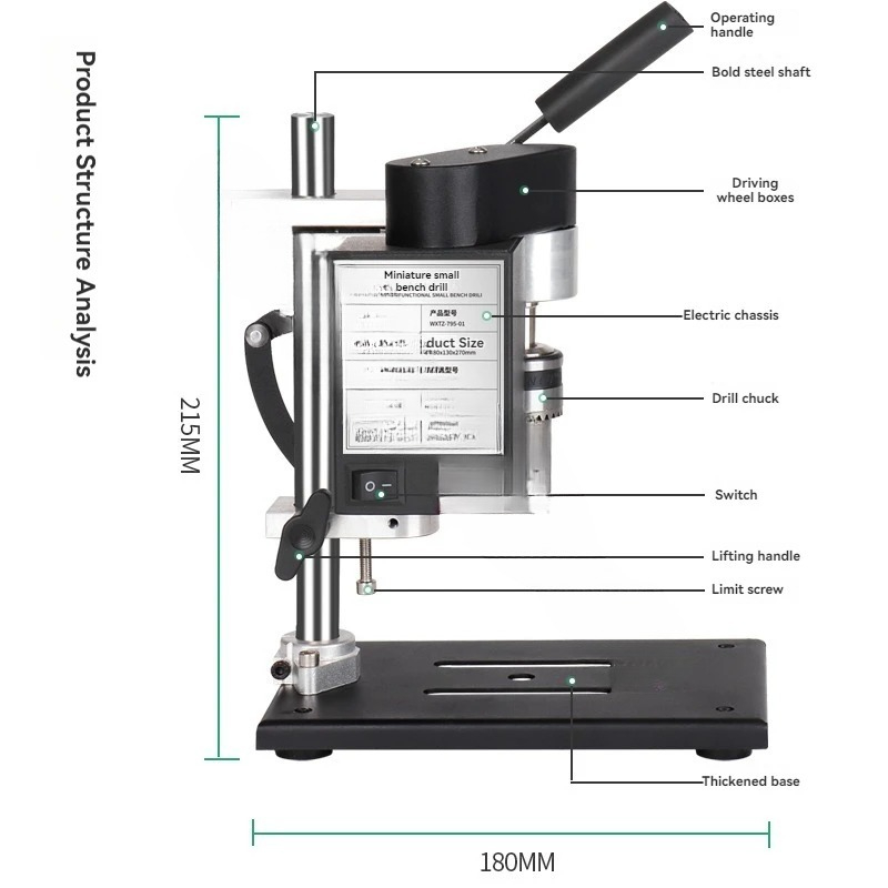 Small DC variable-speed deskto - đánh giá và giá Mini Bench Drill Press Variable Speed