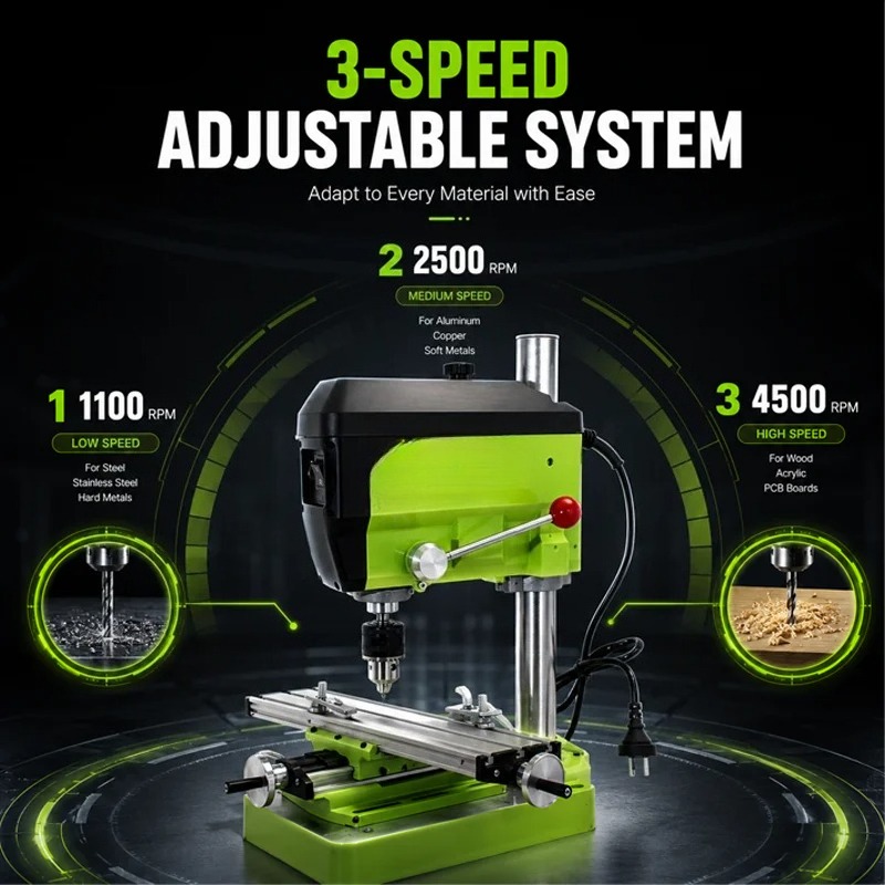Jewelry Bench Drill Press Mach - đánh giá và giá Mini Milling Machine Table Cross Slide Xy