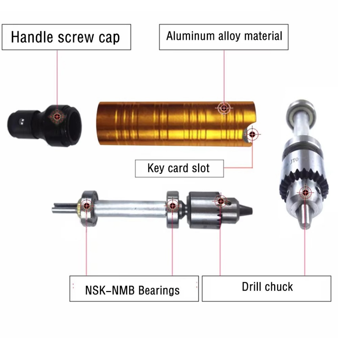 NIUPIKA Jewelry Engraver Tool  - đánh giá và giá Flexible Shaft Rotary Tool Extension Chuck