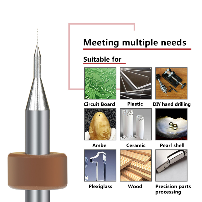 XCAN 20/50pcs PCB Drill Bit 0. - đánh giá và giá Pcb Micro Carbide Drill Bits 0.3-1.2Mm