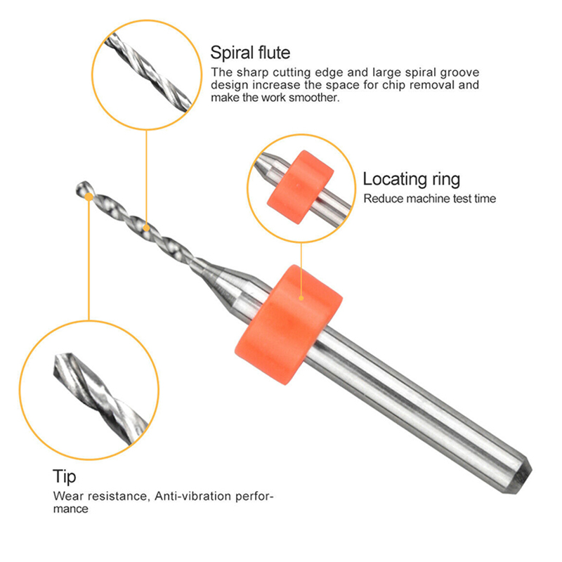 50Pcs PCB Drill Bit Set 0.5-0. - đánh giá và giá Pcb Micro Carbide Drill Bits 0.3-1.2Mm